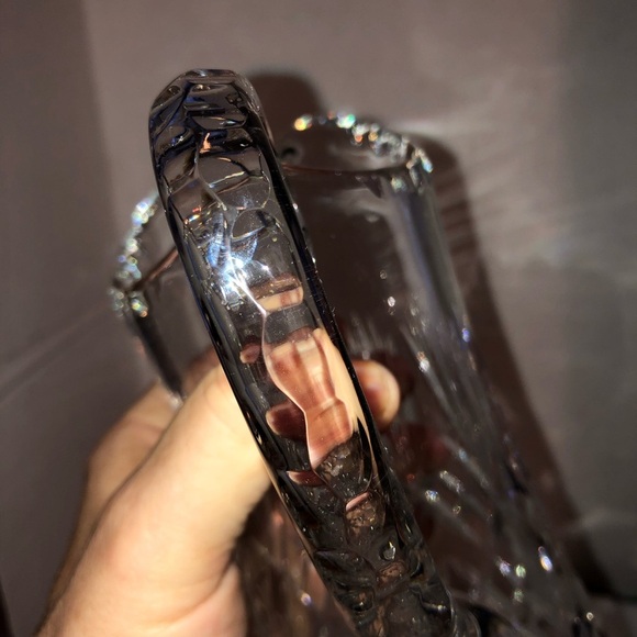 Vintage exquisite Crystal water or juice pitcher- 10” tall aprox- gorgeous. - Picture 6 of 8